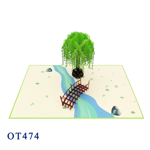 Willow Tree Pop Up Card