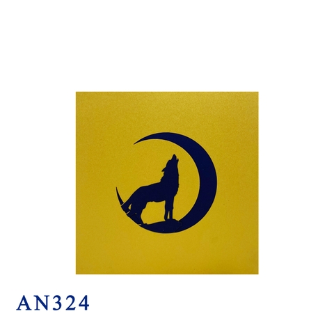 Wolf Pop Up Card