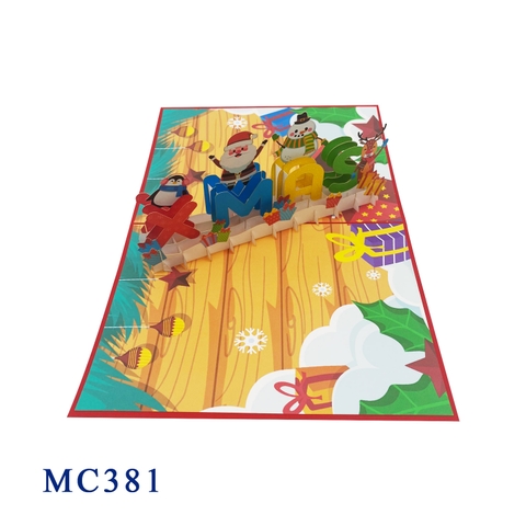 Xmas Pop Up Card