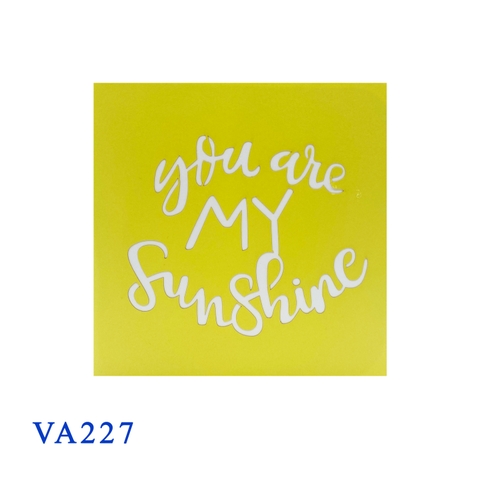 You Are My Sunshine Pop Up Card