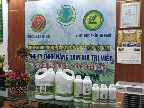 KẾT QUẢ SỬ DỤNG PHÂN BÓN SINH HỌC, TRỊ DỨT ĐIỂM CÁC BỆNH CÂY TRỒNG THEO QUY TRÌNH CỦA NÂNG TẦM GIÁ TRỊ VIỆT