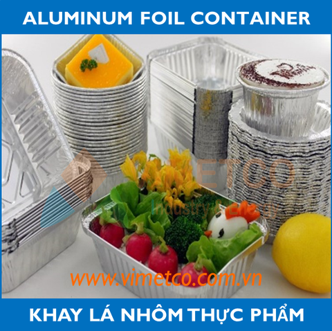 Khay lá nhôm thực phẩm sạch