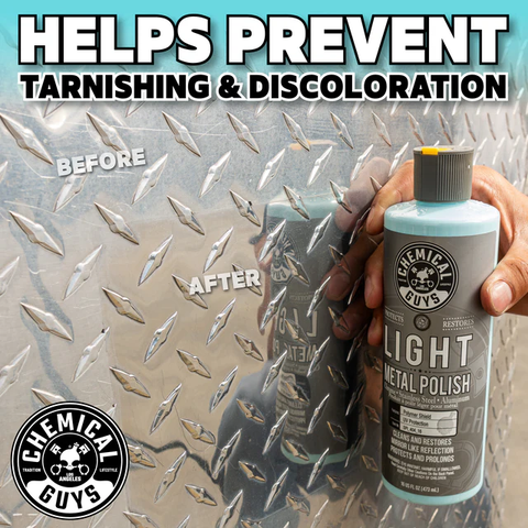 LIGHT METAL POLISH - 16oz (SPI_404_16)  - Kem đánh bóng kim loại nhẹ có kèm wax