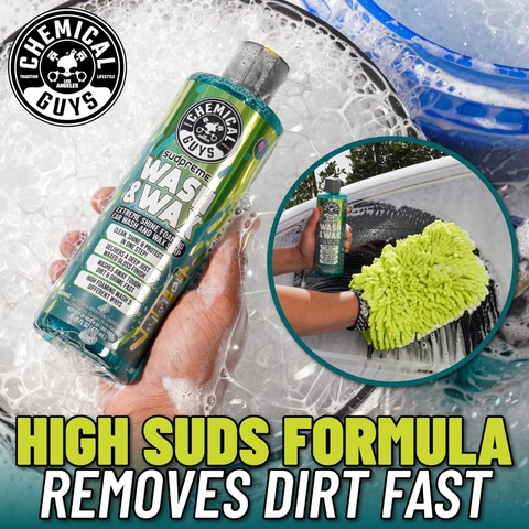 Nước rửa xe SUDPREME WASH & WAX - 473ml