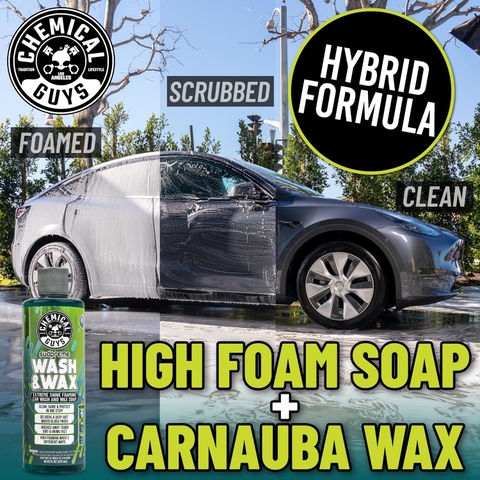 Nước rửa xe SUDPREME WASH & WAX - 473ml