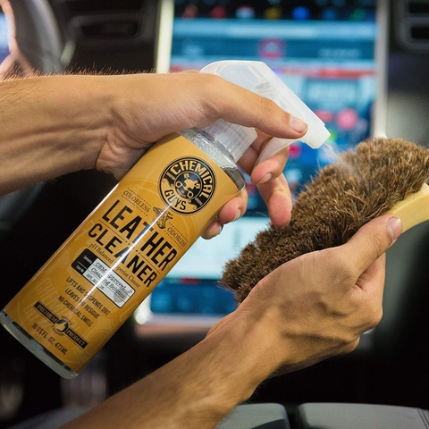 LEATHER CLEANER - 16oz (SPI_208_16)  - Dung dịch vệ sinh ghế da