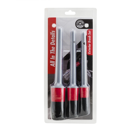 EXTERIOR BRUSH SET (ACC601) bộ cọ 3 cây vệ sinh ngoại thất Chemical Guys