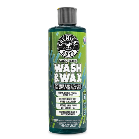 Nước rửa xe SUDPREME WASH & WAX - 473ml