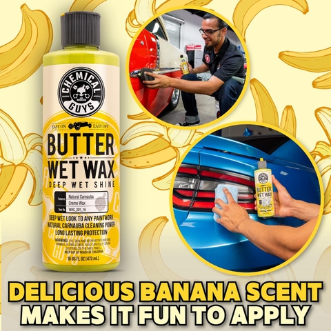Wax bóng dạng kem Chemical Guys Vintage Butter Wet Wax - 473ml