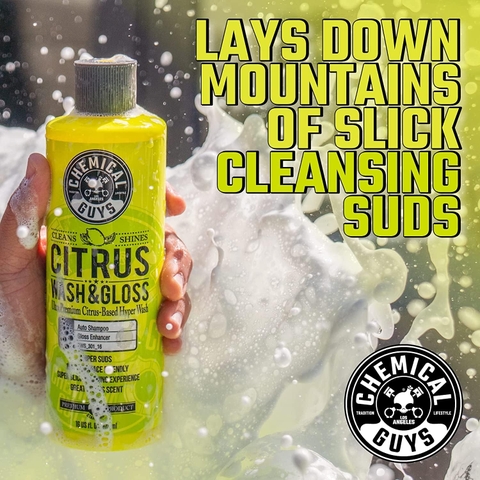 Nước rửa xe tăng bóng Chemical Guys Citrus Wash & Gloss - 473ml