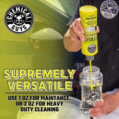 Nước rửa xe tăng bóng Chemical Guys Citrus Wash & Gloss - 473ml