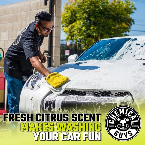 Nước rửa xe tăng bóng Chemical Guys Citrus Wash & Gloss - 473ml