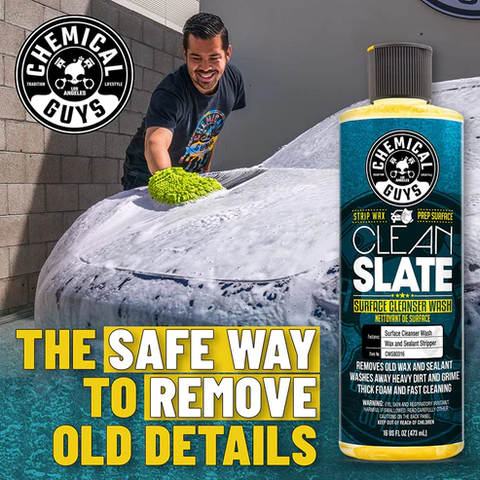 CLEAN SLATE (CWS_803_16) Xà bông cực mạnh để loại bỏ WAX / SEALANT