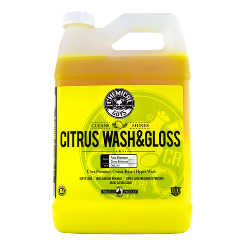 Nước rửa xe tăng bóng Chemical Guys Citrus Wash and Gloss - 3.8L