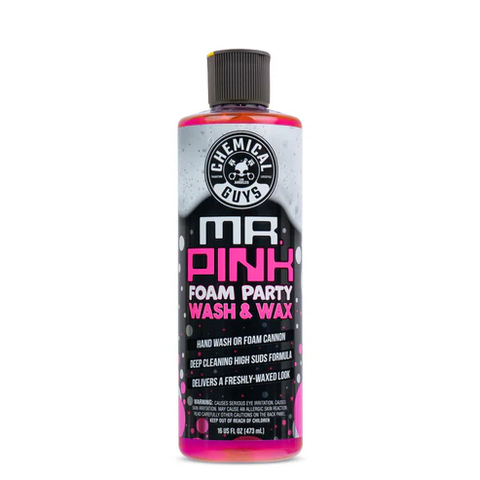 Nước rửa xe CHEMICAL GUYS MR PINK FOAM PARTY WASH & WAX - 473ml