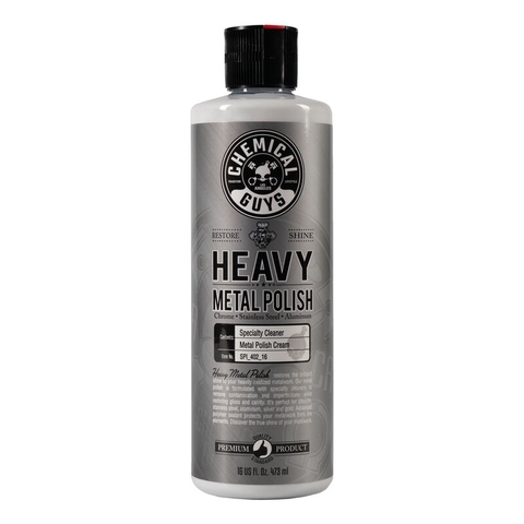 Kem đánh bóng kim loại mạnh Chemical Guys Heavy Metal Polish - 473ml