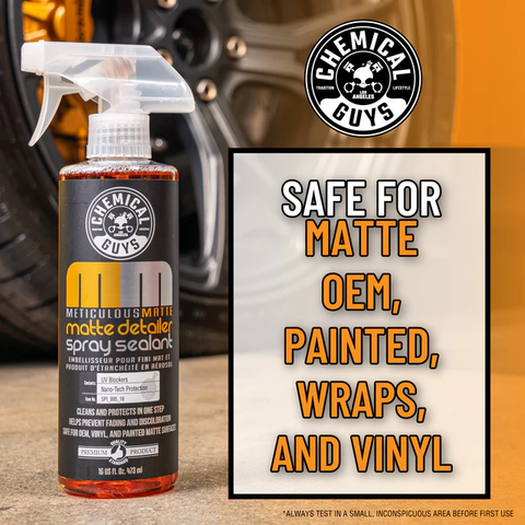 Xịt dưỡng sơn mờ Chemical Guys Meticulous Matte Detailer - 473ml