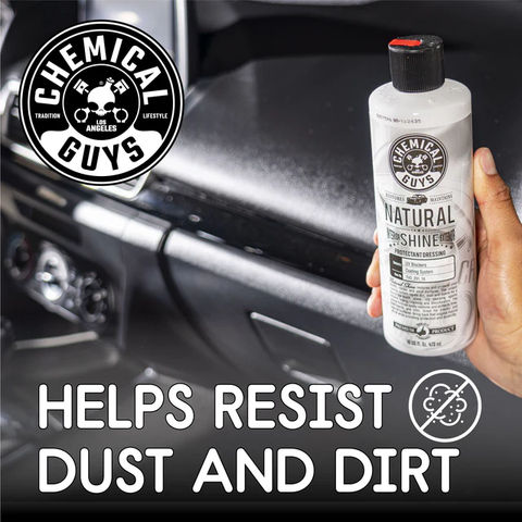 Dưỡng nhựa nhám ít bóng Chemical Guys Natural Shine - 473ml