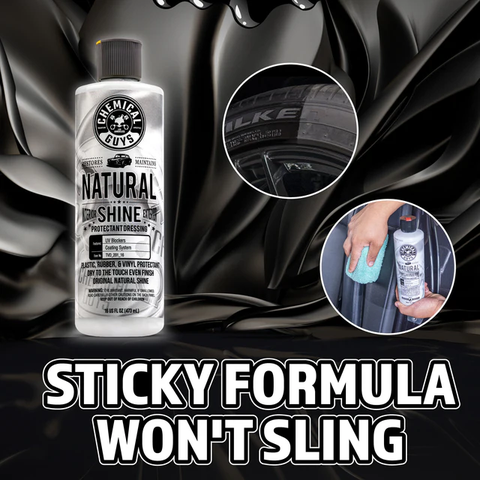 Dưỡng nhựa nhám ít bóng Chemical Guys Natural Shine - 473ml