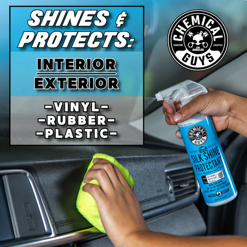 Dưỡng nhựa nhám gốc nước Chemical Guys Silk Shine - 473 ml