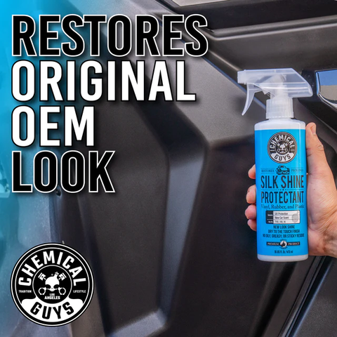 Dưỡng nhựa nhám gốc nước Chemical Guys Silk Shine - 473 ml