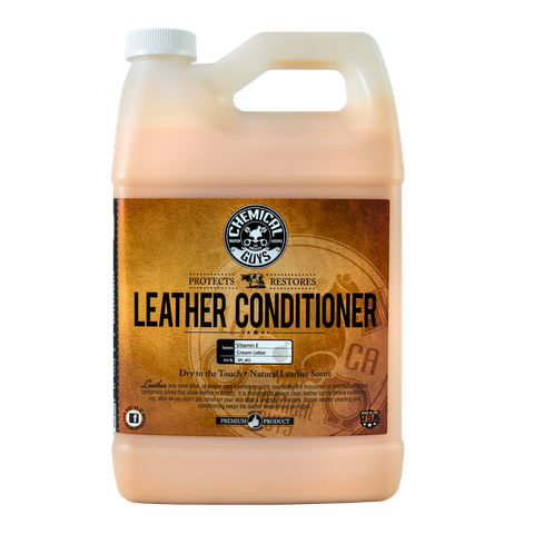 Kem dưỡng ghế da cao cấp Chemical Guys Vintage Leather Conditioner Vitamin E - 3.8L