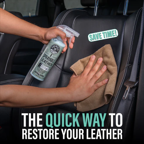 Dung dịch vệ sinh & dưỡng da Chemical Guys 2 in 1 Sprayable Leather - 3.8L