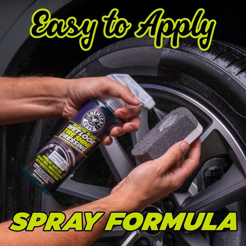 GALACTIC BLACK (TVD_118_16) Black Wet Tire Shine Coating DƯỠNG LỐP
