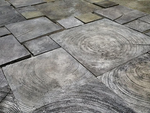 Gạch bê tông vân gỗ Nghề Sơn