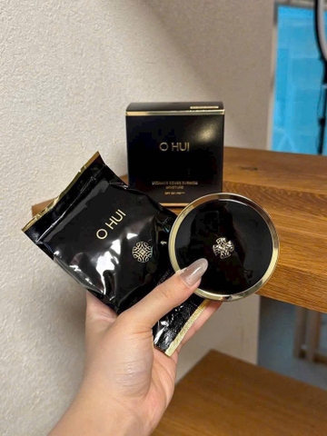Cushion OHUI ĐEN 1 chạm là đẹp, bật tone, da mướt mịn, căng mọng
