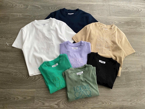 Thun tay Loewe siêu đẹp ,siêu mát nhẹ mềm êm mướt,thêu nét căng