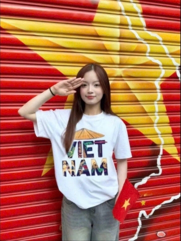 Áo thun xịn - Nhiệt liệt chào mừng lễ