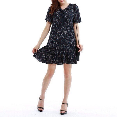 Đầm Mixo Chất voan hai lớp