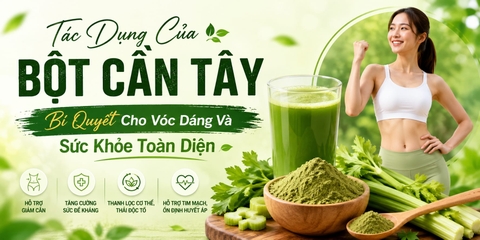 Tác Dụng Của Bột Cần Tây: Bí Quyết Cho Vóc Dáng Và Sức Khỏe Toàn Diện