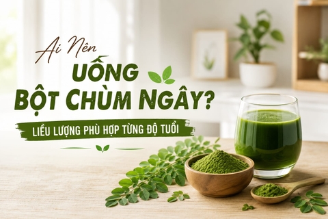 Ai Nên Uống Bột Chùm Ngây? Liều Lượng Phù Hợp Từng Độ Tuổi