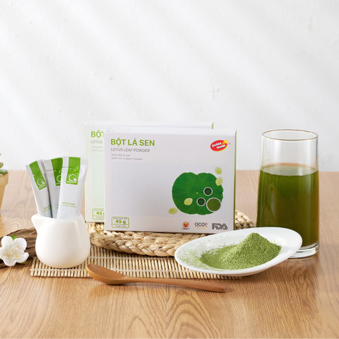Bột Lá Sen - Hộp tiện lợi - FREESHIP ĐƠN TỪ 300k