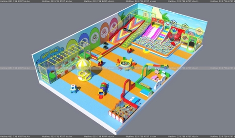 KHÁM PHÁ THẾ GIỚI ĐẠI DƯƠNG CONCEPT BABY SHARK – KHU VUI CHƠI 10x30m