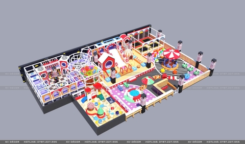 Khu Vui Chơi Liên Hoàn Trong Nhà MS033