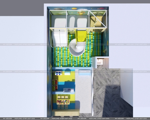 Khu Vui Chơi Liên Hoàn Trong Nhà MS036