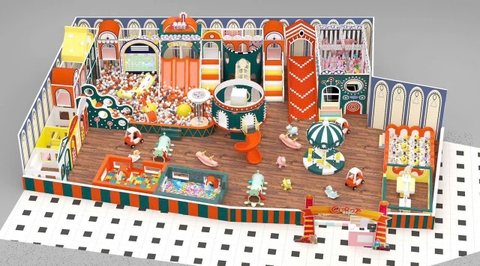 Khu Vui Chơi Liên Hoàn Trong Nhà MS037