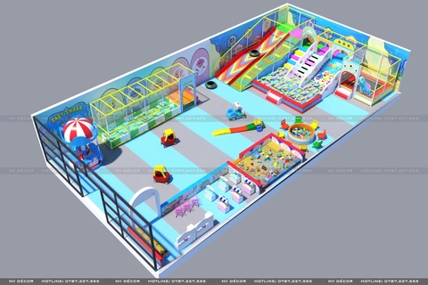 Khu Vui Chơi Liên Hoàn Trong Nhà MS039