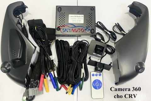 Camera 360 độ Zin theo xe CRV 2024