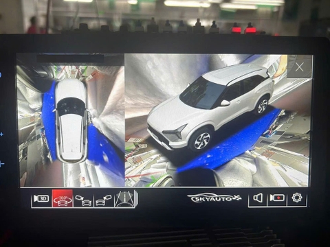 Camera 360 SkyView sử dụng màn zin DVD