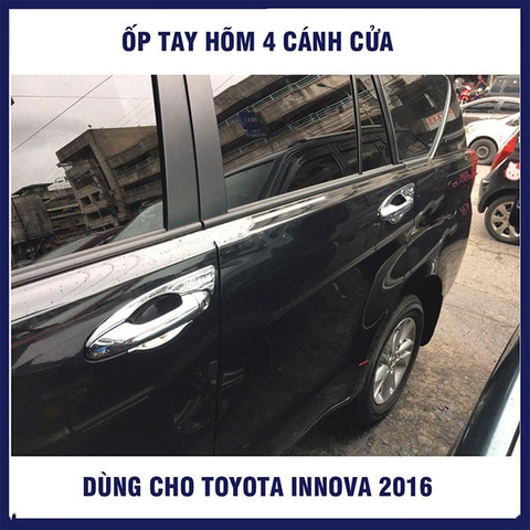 Ốp tay nắm cánh cửa xe Innova