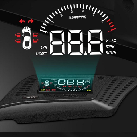 Hiển thị tốc độ trên kính lái HUD Honda City/Civic