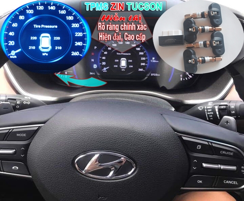 Cảm biến áp suất lốp theo xe Tucson Hyundai- Skyauto