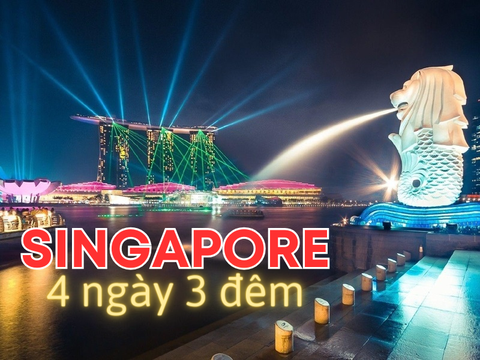 Du lịch Singapore mono 4 ngày 3 đêm từ Hà Nội