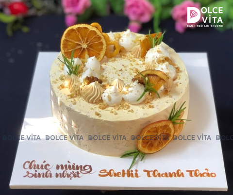 [2037] (50) Bánh Kem Phong cách Tự nhiên - cổ điển & thanh lịch