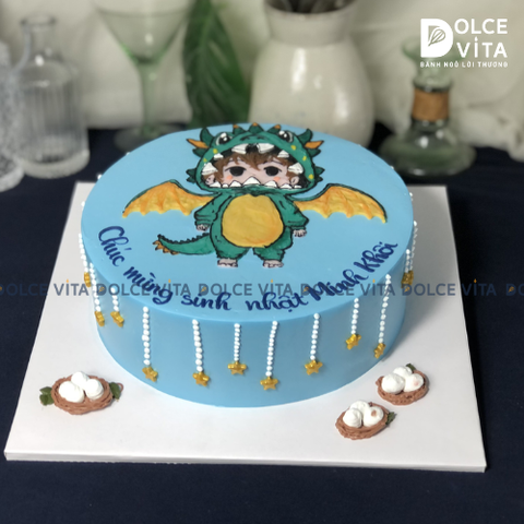 297 (80) Bánh vẽ chú bé Rồng