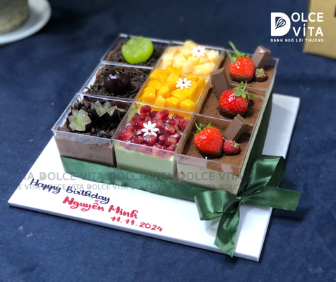 970 Set Bánh Mousse Nhiều Vị Sinh Nhật